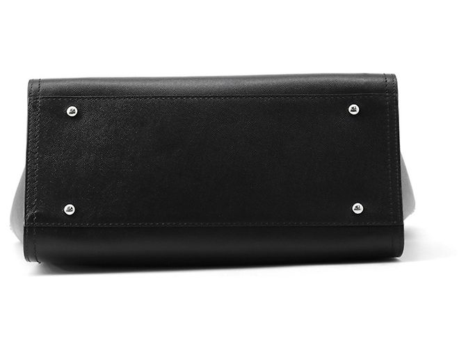 Borsa Tote Chanel Deauville Nero - vista 3