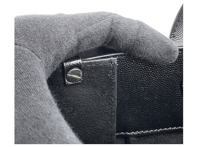 Borsa Tote Chanel Deauville Nero - vista 8