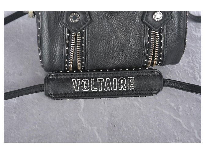 Zadig & Voltaire Sunny XS Mini borsa in pelle nera con borchie Nero - vista 4