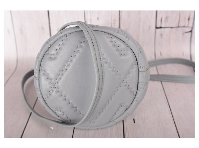 Marc Jacobs The J Marc gesteppte Leder-Bucket-Bag - Grau - Ansicht 13
