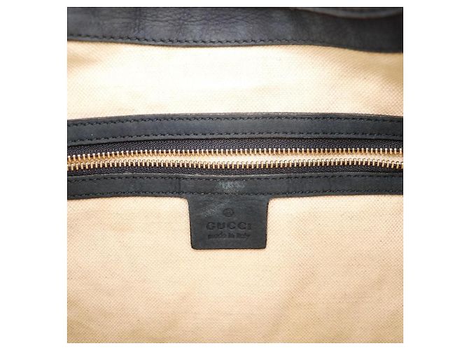 Gucci Borsa Hobo in tela Monogram GG Nero Rosso Beige - vista 8