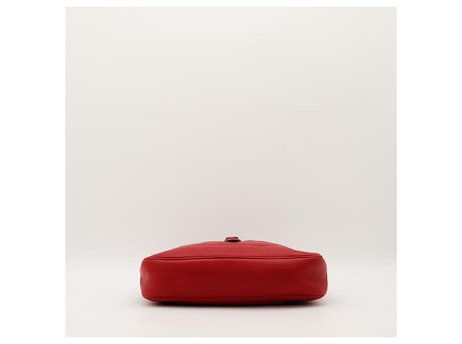 Gucci Jackie 1961 Borsa Hobo in pelle rossa Rosso - vista 5