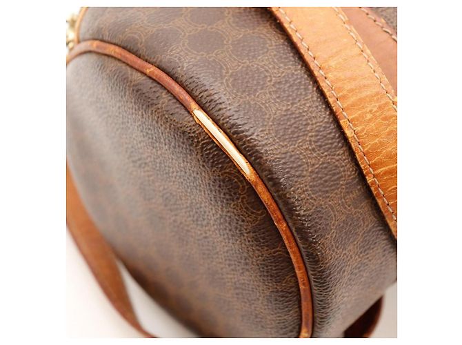 Céline Celine Macadam Monogram Boston Tasche Braun Monogramm - Ansicht 11