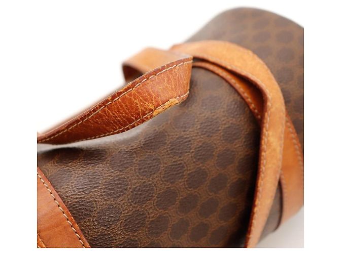 Céline Celine Macadam Monogram Boston Tasche Braun Monogramm - Ansicht 12