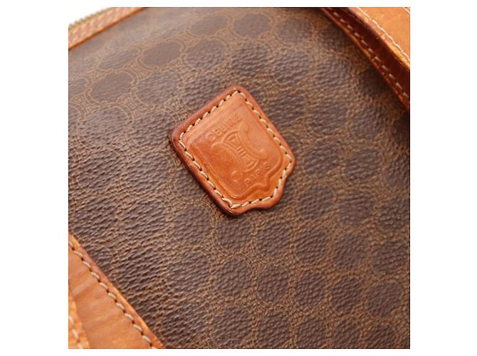 Céline Celine Macadam Monogram Boston Tasche Braun Monogramm - Ansicht 7