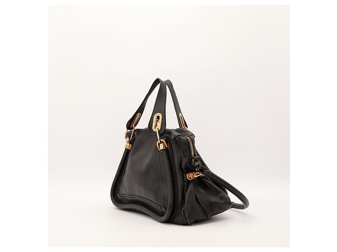 Chloé Borsa Paddington Pelle Nera Nero - vista 2