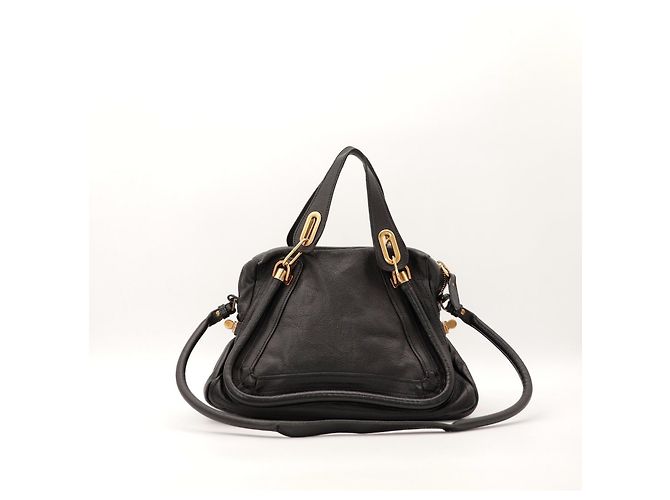 Chloé Borsa Paddington Pelle Nera Nero - vista 3