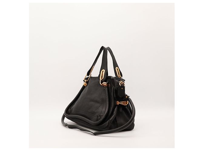 Chloé Borsa Paddington Pelle Nera Nero - vista 4