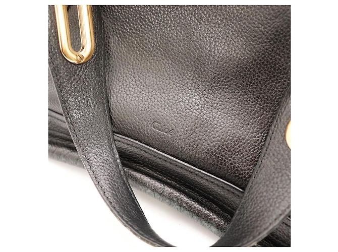 Chloé Borsa Paddington Pelle Nera Nero - vista 7