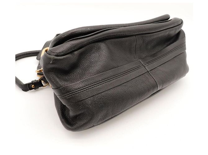 Chloé Borsa Paddington Pelle Nera Nero - vista 8