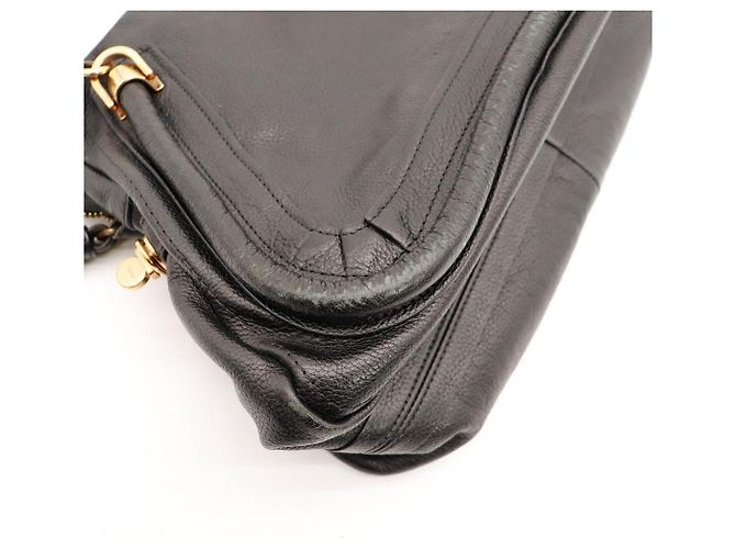 Chloé Borsa Paddington Pelle Nera Nero - vista 9