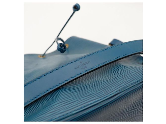 Louis Vuitton Epi Noe GM Bolso Bucket Azul - vista 8