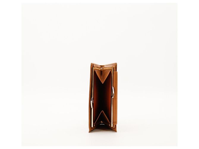 Céline Celine Triomphe Canvas Bi-Fold Wallet Brown - view 5