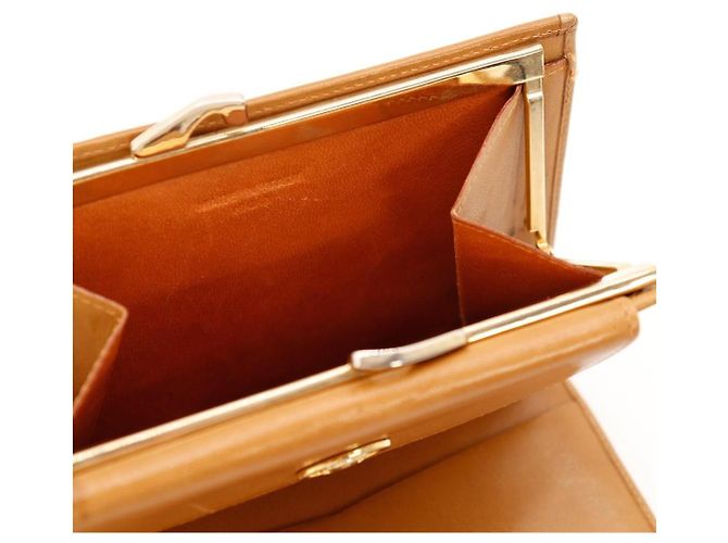 Céline Celine Triomphe Canvas Bi-Fold Wallet Brown - view 9