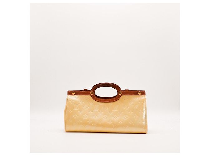 Louis Vuitton Vernis Reade PM Handtasche Beige - Ansicht 3