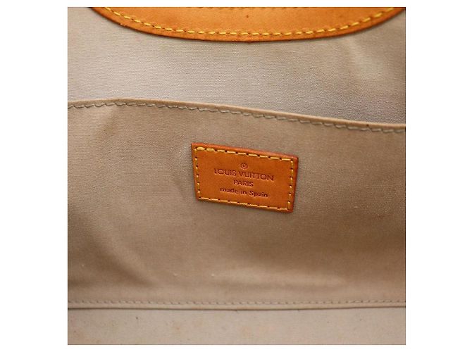 Louis Vuitton Vernis Reade PM Handtasche Beige - Ansicht 7