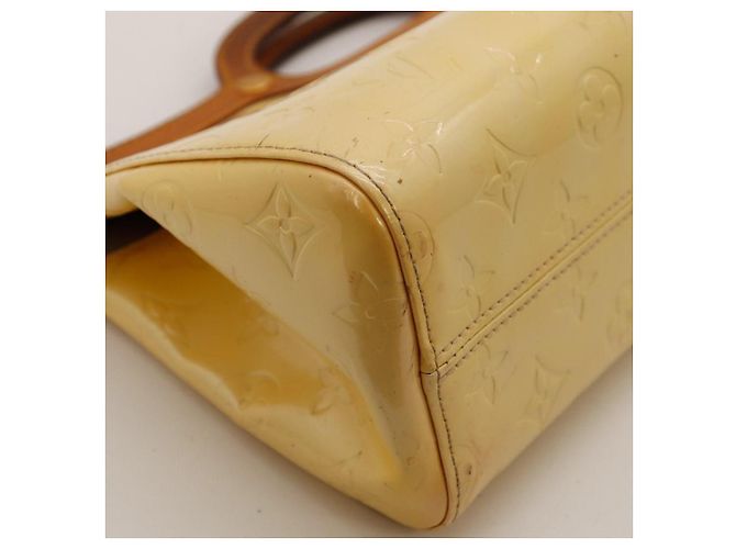 Louis Vuitton Vernis Reade PM Handtasche Beige - Ansicht 9