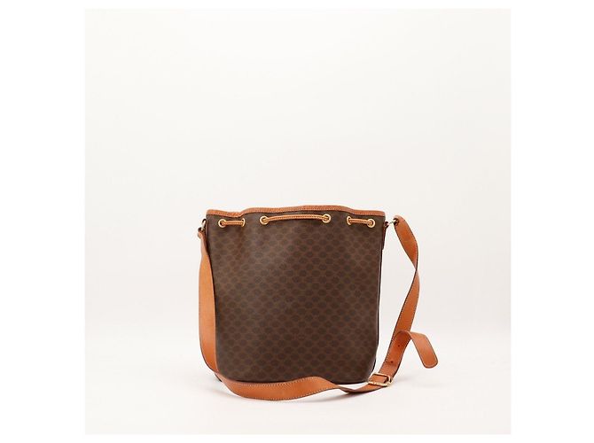 Céline Celine Macadam Bucket Bag Braun - Ansicht 3