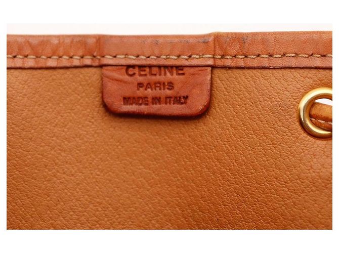 Céline Celine Macadam Bucket Bag Braun - Ansicht 8