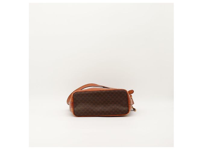 Céline Macadam Monogramm Beuteltasche Braun - Ansicht 5