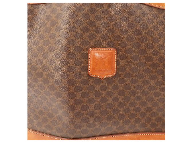 Céline Macadam Monogramm Beuteltasche Braun - Ansicht 6