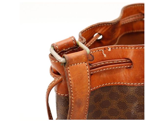 Céline Celine Vintage Monogram Bucket Bag Braun Monogramm - Ansicht 10