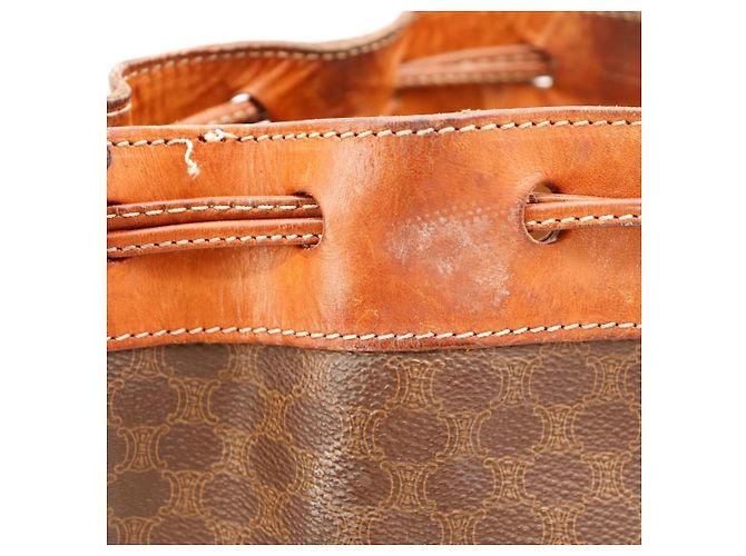Céline Celine Vintage Monogram Bucket Bag Braun Monogramm - Ansicht 11
