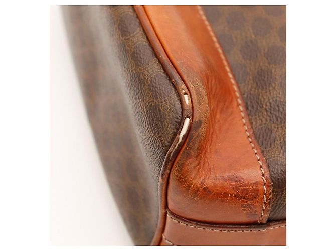 Céline Celine Vintage Monogram Bucket Bag Braun Monogramm - Ansicht 14