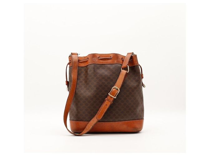 Céline Celine Vintage Monogram Bucket Bag Braun Monogramm - Ansicht 3