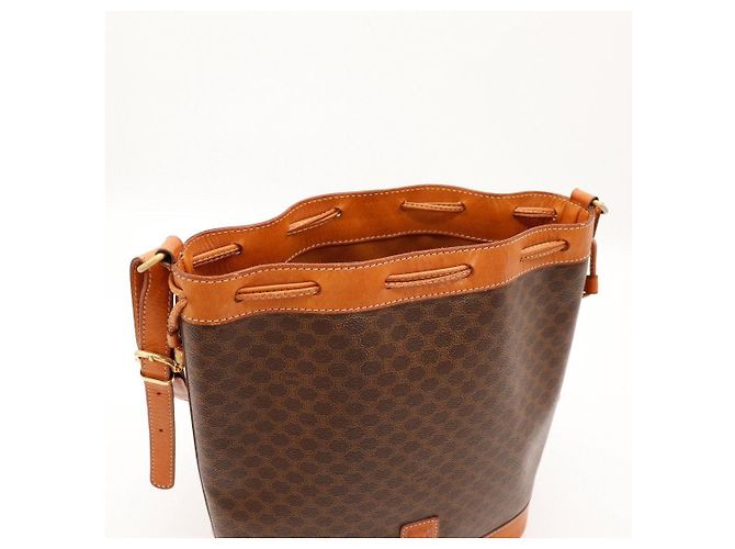 Céline Celine Macadam Beuteltasche Braun Monogramm - Ansicht 6