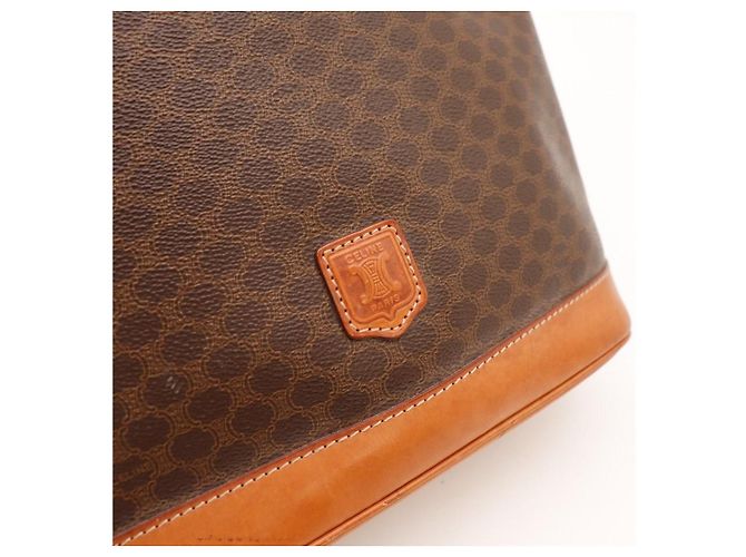Céline Celine Macadam Beuteltasche Braun Monogramm - Ansicht 7