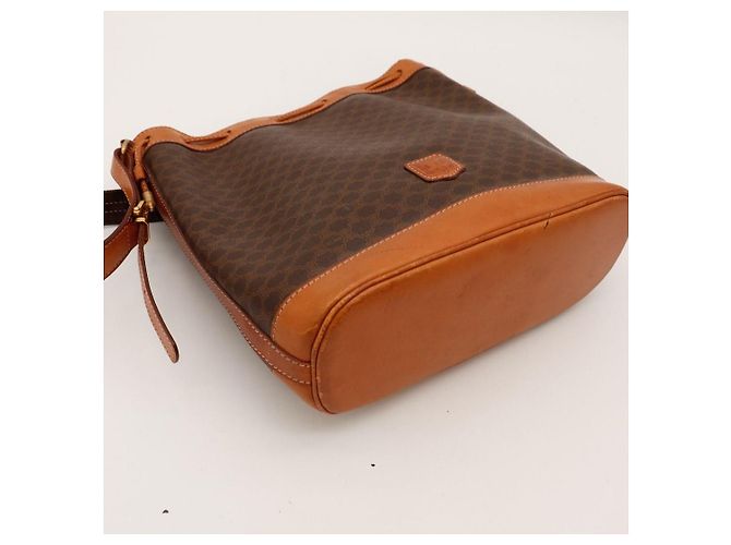 Céline Celine Macadam Beuteltasche Braun Monogramm - Ansicht 8