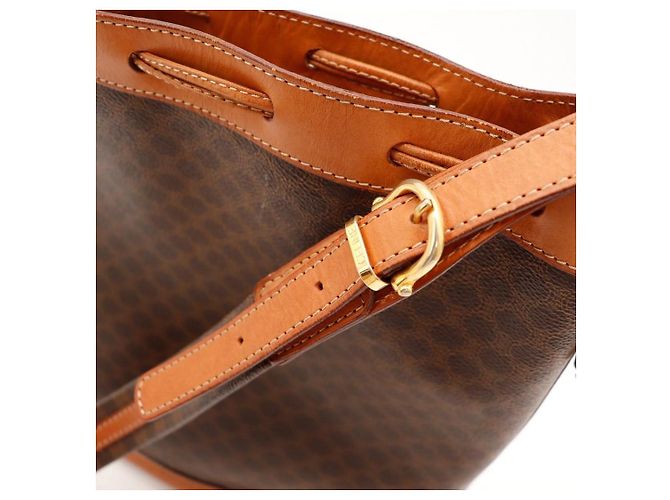 Céline Celine Macadam Beuteltasche Braun Monogramm - Ansicht 9