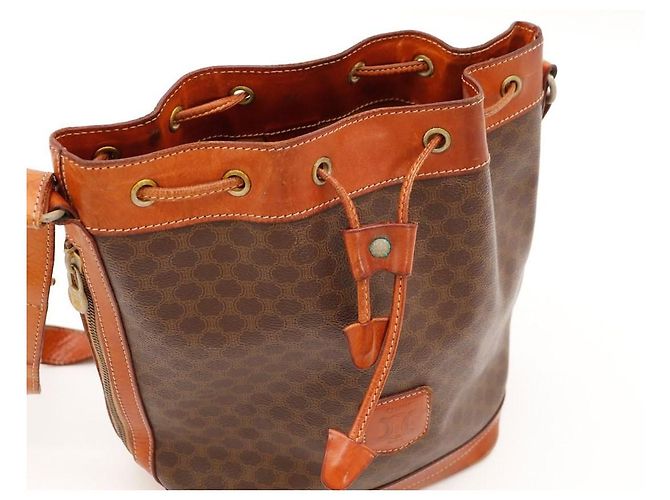 Céline Celine Macadam Beuteltasche Braun - Ansicht 6