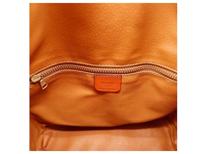 Céline Celine Monogram Canvas Beuteltasche Braun Beige - Ansicht 8