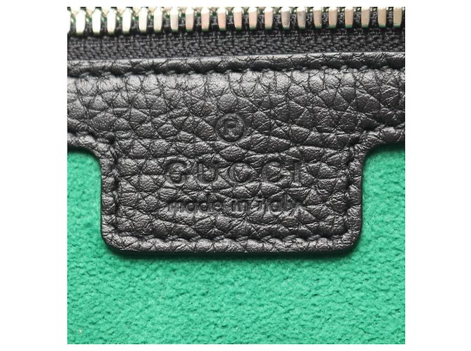 Borsa a tracolla Gucci Jumbo GG B Sherry Line Nero - vista 2
