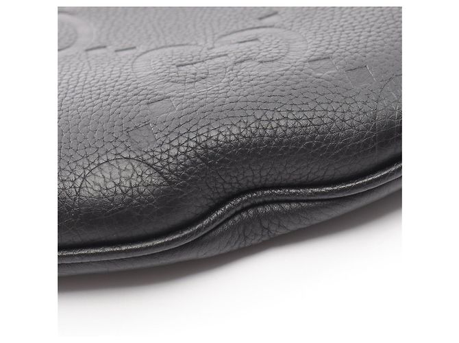 Borsa a tracolla Gucci Jumbo GG B Sherry Line Nero - vista 3