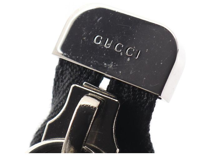 Borsa a tracolla Gucci Jumbo GG B Sherry Line Nero - vista 5
