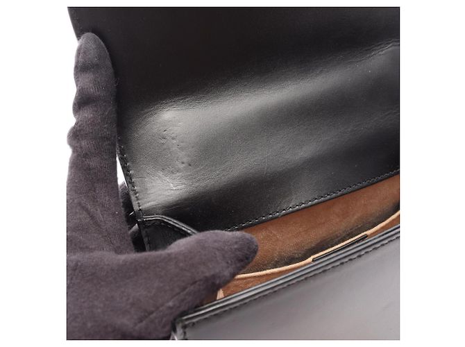 Borsa a Spalla Gucci Sylvie Web Line Nero Rosso Verde - Ansicht 5