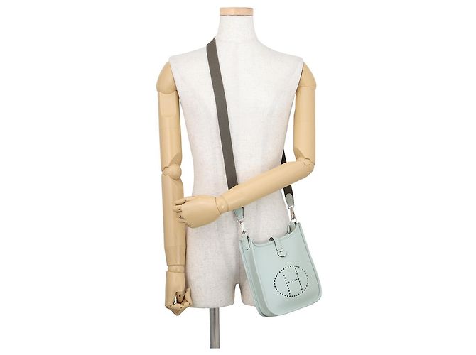 Hermès Borsa a tracolla Hermes Evelyne TPM Grigio - vista 4