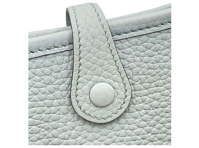 Hermès Borsa a tracolla Hermes Evelyne TPM Grigio - vista 9