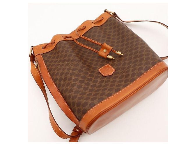 Céline Celine Macadam Monogram Beuteltasche Braun Monogramm - Ansicht 6