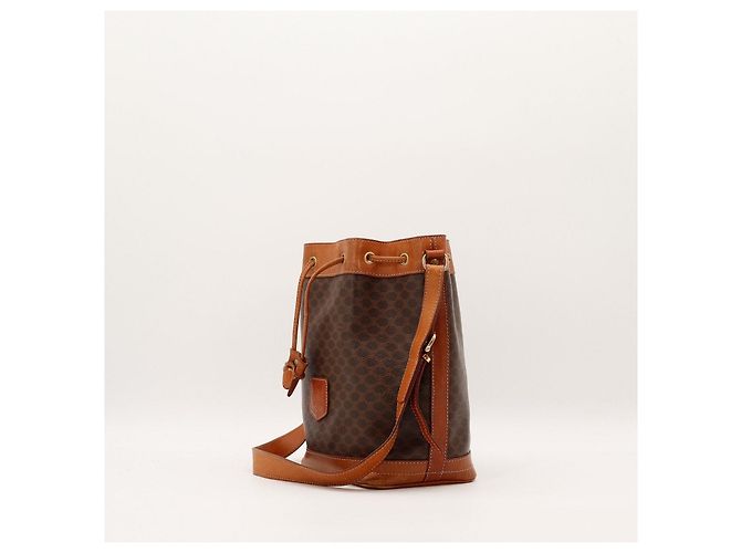 Céline Celine Macadam Monogram Bucket Bag Braun Monogramm - Ansicht 2