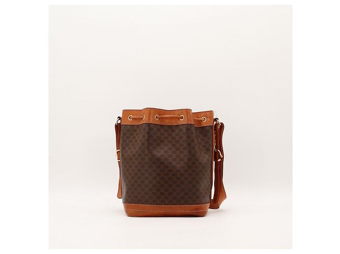 Céline Celine Macadam Monogram Bucket Bag Braun Monogramm - Ansicht 3