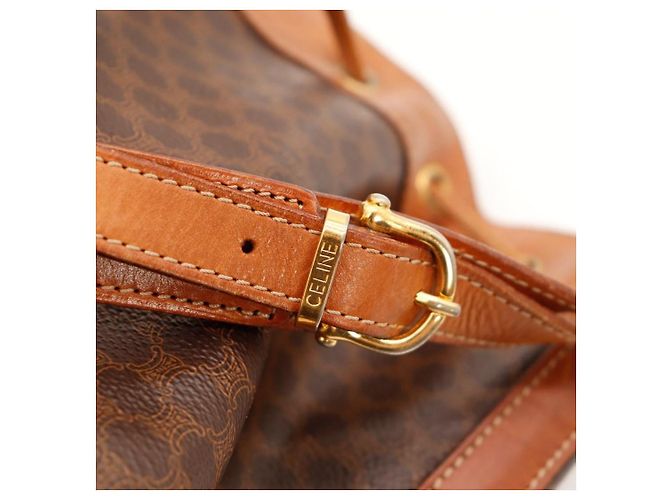 Céline Celine Macadam Monogram Bucket Bag Braun Monogramm - Ansicht 6