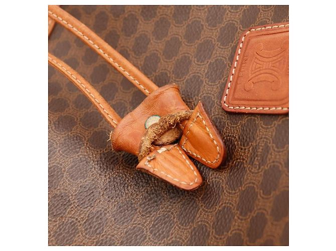 Céline Celine Macadam Monogram Bucket Bag Braun Monogramm - Ansicht 8