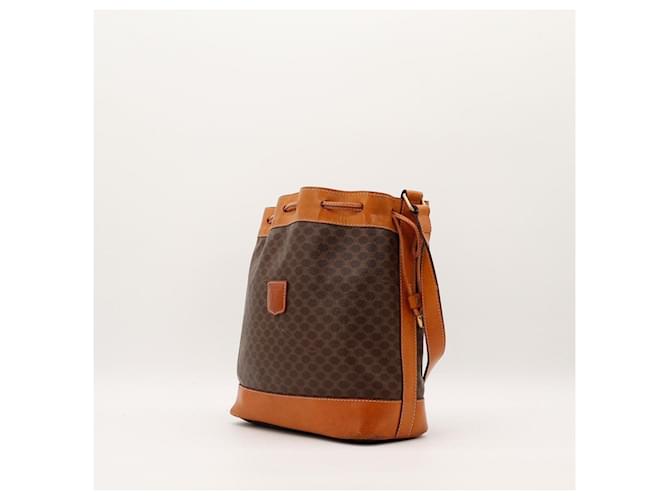 Céline Celine Macadam Monogram Beuteltasche Braun Monogramm - Ansicht 2