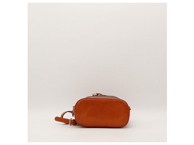 Céline Celine Macadam Monogram Canvas Bucket Bag Braun - Ansicht 5