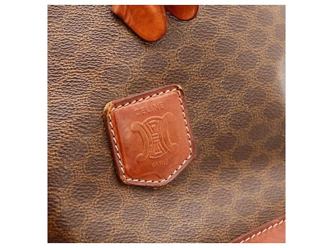 Céline Celine Macadam Monogramm Bucket Bag Braun - Ansicht 10