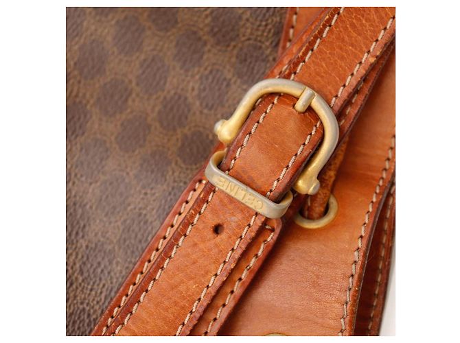 Céline Celine Macadam Monogramm Bucket Bag Braun - Ansicht 13